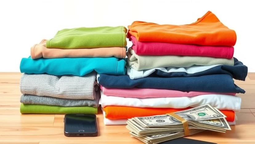 Sälj dina gamla kläder smart med återbruk