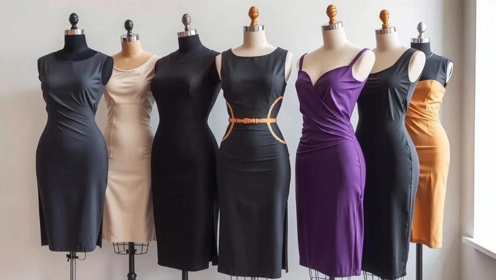 Figurnära klänningar och hur de ska sitta