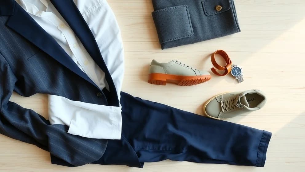 Herrmode som är både avslappnat och sofistikerat