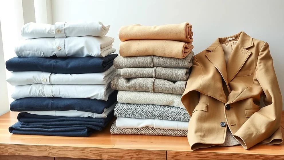Bygga en kapselgarderob som håller flera säsonger