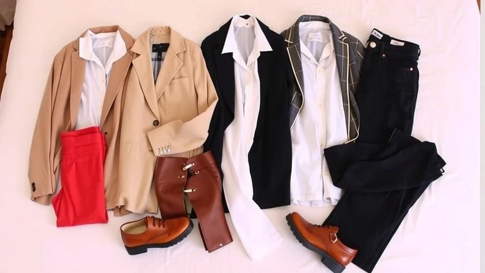 En garderob som funkar från arbete till fest