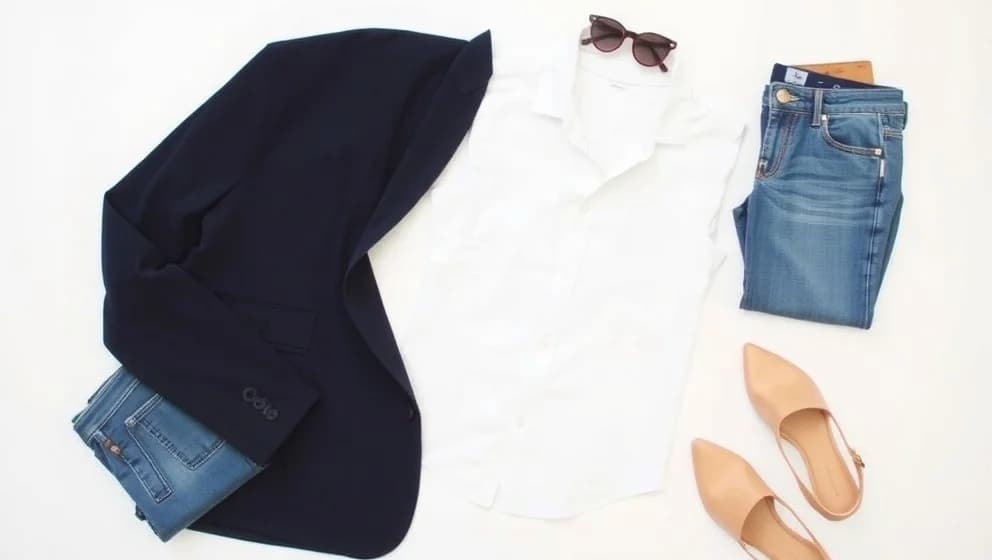 Stilfulla outfits från enkla plagg